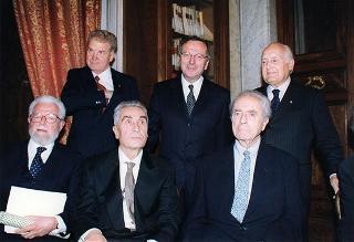 Roma, Palazzo Corsini: intervento del Presidente della Repubblica all'Adunanza Pubblica a classi riunite dell'Accademia Nazionale dei Lincei per l'inaugurazione dell'anno accademico 1998-1999