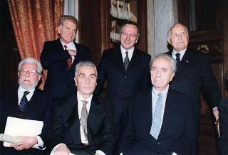 Roma, Palazzo Corsini: intervento del Presidente della Repubblica all'Adunanza Pubblica a classi riunite dell'Accademia Nazionale dei Lincei per l'inaugurazione dell'anno accademico 1998-1999