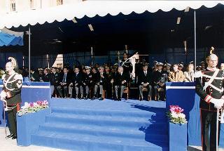 Taranto: intervento del Presidente della Repubblica per il Cinquantenario della Scuola Sottufficiali della Marina Militare di Taranto e giuramento solenne degli Allievi del I "Corso Normale Marescialli"