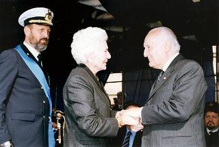 Taranto: intervento del Presidente della Repubblica per il Cinquantenario della Scuola Sottufficiali della Marina Militare di Taranto e giuramento solenne degli Allievi del I "Corso Normale Marescialli"