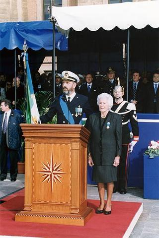 Taranto: intervento del Presidente della Repubblica per il Cinquantenario della Scuola Sottufficiali della Marina Militare di Taranto e giuramento solenne degli Allievi del I "Corso Normale Marescialli"