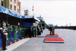 Taranto: intervento del Presidente della Repubblica per il Cinquantenario della Scuola Sottufficiali della Marina Militare di Taranto e giuramento solenne degli Allievi del I "Corso Normale Marescialli"
