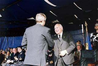 Taranto: intervento del Presidente della Repubblica per il Cinquantenario della Scuola Sottufficiali della Marina Militare di Taranto e giuramento solenne degli Allievi del I "Corso Normale Marescialli"