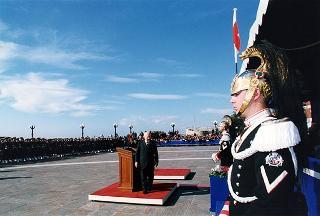 Taranto: intervento del Presidente della Repubblica per il Cinquantenario della Scuola Sottufficiali della Marina Militare di Taranto e giuramento solenne degli Allievi del I "Corso Normale Marescialli"