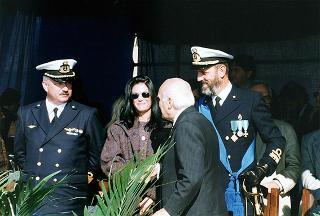Taranto: intervento del Presidente della Repubblica per il Cinquantenario della Scuola Sottufficiali della Marina Militare di Taranto e giuramento solenne degli Allievi del I "Corso Normale Marescialli"