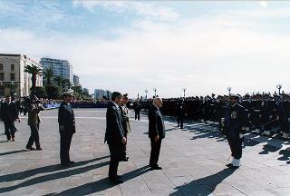 Taranto: intervento del Presidente della Repubblica per il Cinquantenario della Scuola Sottufficiali della Marina Militare di Taranto e giuramento solenne degli Allievi del I "Corso Normale Marescialli"