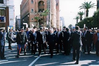 Taranto: intervento del Presidente della Repubblica per il Cinquantenario della Scuola Sottufficiali della Marina Militare di Taranto e giuramento solenne degli Allievi del I "Corso Normale Marescialli"