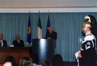 Roma: intervento del Presidente della Repubblica alla cerimonia di inaugurazione del 28° anno accademico della Residenza Universitaria &quot;Lamaro-Pozzani&quot; della Federazione nazionale dei Cavalieri del Lavoro