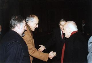 Roma, Complesso Monumentale del San Michele: visita del Presidente della Repubblica alla Mostra "Arte in cattedra. Ricerca e didattica a Roma 1967-1997", per il trentennale dell'Istituto statale d'arte di Roma 2