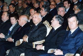 Roma: intervento del Presidente della Repubblica all'inaugurazione dell'anno accademico 1998-1999 della Scuola Ufficiali Carabinieri