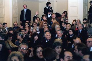 Roma, Sala Umberto: intervento del Presidente della Repubblica all'anteprima del film Iqbal