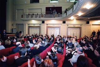 Roma, Sala Umberto: intervento del Presidente della Repubblica all'anteprima del film Iqbal