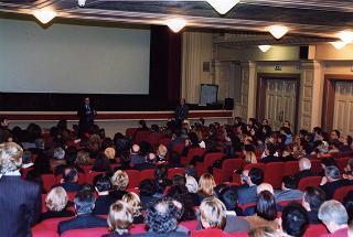 Roma, Sala Umberto: intervento del Presidente della Repubblica all'anteprima del film Iqbal