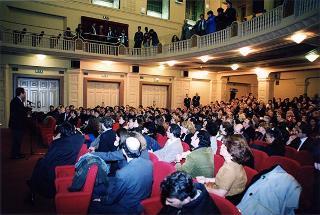 Roma, Sala Umberto: intervento del Presidente della Repubblica all'anteprima del film Iqbal