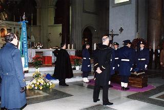 Roma, Chiesa del Sacro Cuore Immacolato di Maria: intervento del Presidente della Repubblica ai funerali dell'on. prof. Alfredo Covelli