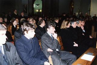 Roma, Chiesa del Sacro Cuore Immacolato di Maria: intervento del Presidente della Repubblica ai funerali dell'on. prof. Alfredo Covelli