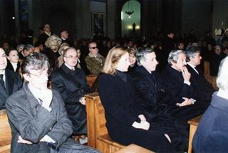 Roma, Chiesa del Sacro Cuore Immacolato di Maria: intervento del Presidente della Repubblica ai funerali dell'on. prof. Alfredo Covelli