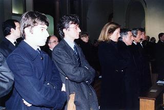 Roma, Chiesa del Sacro Cuore Immacolato di Maria: intervento del Presidente della Repubblica ai funerali dell'on. prof. Alfredo Covelli