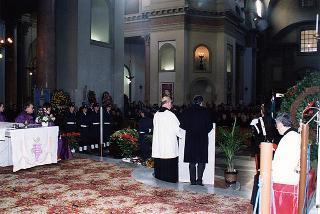 Roma, Chiesa del Sacro Cuore Immacolato di Maria: intervento del Presidente della Repubblica ai funerali dell'on. prof. Alfredo Covelli