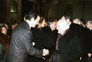 Roma, Chiesa del Sacro Cuore Immacolato di Maria: intervento del Presidente della Repubblica ai funerali dell'on. prof. Alfredo Covelli