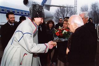 Visita ufficiale del Presidente della Repubblica Oscar Luigi Scalfaro in Ucraina