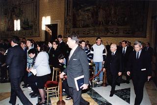 Intervento del Presidente della Repubblica alla presentazione del volume "La persecuzione degli ebrei durante il fascismo.Le leggi del 1938". Roma, Camera dei deputati