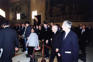 Intervento del Presidente della Repubblica alla presentazione del volume "La persecuzione degli ebrei durante il fascismo.Le leggi del 1938". Roma, Camera dei deputati