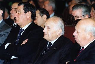 Intervento del Presidente della Repubblica alla presentazione del volume "La persecuzione degli ebrei durante il fascismo.Le leggi del 1938". Roma, Camera dei deputati