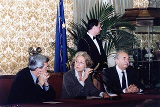 Intervento del Presidente della Repubblica alla presentazione del volume "La persecuzione degli ebrei durante il fascismo.Le leggi del 1938". Roma, Camera dei deputati