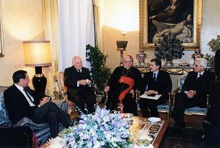 Intervento del Presidente della Repubblica al ricevimento offerto dall'ambasciatore d'Italia presso la Santa Sede per la ricorrenza della firma dei Patti Lateranensi e dell'Accordo di revisione del Concordato