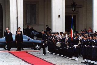 Visita ufficiale in Italia del Presidente della Repubblica di Lituania Valdas Adamkus e signora