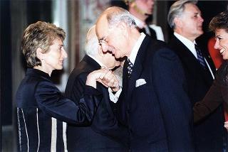 Pranzo in onore del Presidente della Repubblica di Lituania Valdas Adamkus e signora