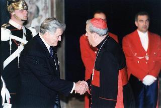 Pranzo in onore del Presidente della Repubblica di Lituania Valdas Adamkus e signora