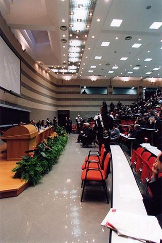 Intervento del Presidente della Repubblica alla Giornata di studio su "Conoscenza e Sviluppo: quale ruolo dell'Università sul Territorio", promosso dal CEIS - Centro Interdipartimentale di Studi Internazionali sull'Economia e lo Sviluppo dell'Università degli Studi di Roma "Tor Vergata". Roma, Università di "Tor Vergata"