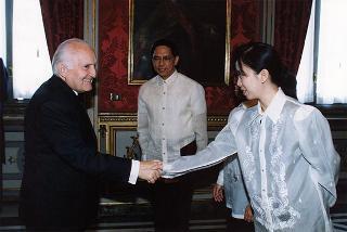 Philippe J. Lhuillier, nuovo ambasciatore della Repubblica delle Filippine: presentazione lettere credenziali