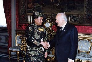 Pengiran Dato Paduka Haji Idriss, nuovo ambasciatore del Sultanato del Brunei: presentazione lettere credenziali