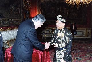 Pengiran Dato Paduka Haji Idriss, nuovo ambasciatore del Sultanato del Brunei: presentazione lettere credenziali