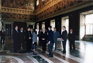 Visita ufficiale in Italia del Presidente della Repubblica Kyrghyza Askar Akayev e signora