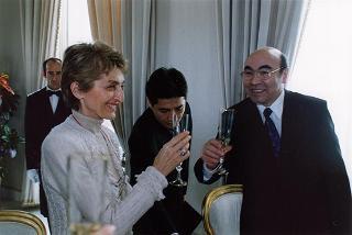 Visita ufficiale in Italia del Presidente della Repubblica Kyrghyza Askar Akayev e signora
