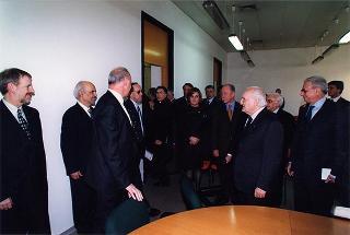 Monterotondo: intervento del Presidente della Repubblica alla cerimonia inaugurale del Campus "Adriano Buzzati Traverso" del CNR