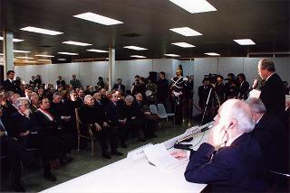 Monterotondo: intervento del Presidente della Repubblica alla cerimonia inaugurale del Campus "Adriano Buzzati Traverso" del CNR