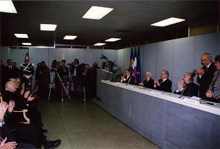 Monterotondo: intervento del Presidente della Repubblica alla cerimonia inaugurale del Campus "Adriano Buzzati Traverso" del CNR