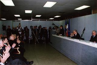 Monterotondo: intervento del Presidente della Repubblica alla cerimonia inaugurale del Campus "Adriano Buzzati Traverso" del CNR