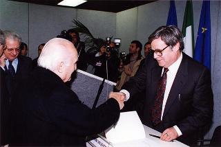 Monterotondo: intervento del Presidente della Repubblica alla cerimonia inaugurale del Campus "Adriano Buzzati Traverso" del CNR