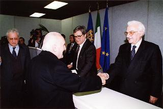 Monterotondo: intervento del Presidente della Repubblica alla cerimonia inaugurale del Campus "Adriano Buzzati Traverso" del CNR