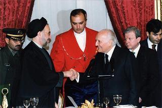 Pranzo in onore del Presidente della Repubblica Islamica dell'Iran Seyed Mohammed Khatami
