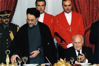 Pranzo in onore del Presidente della Repubblica Islamica dell'Iran Seyed Mohammed Khatami