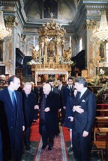 Borgomanero (Novara): intervento del Presidente della Repubblica per la celebrazione del V centenario di consacrazione della Chiesa Collegiata di S. Bartolomeo
