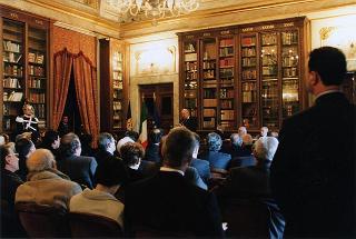 Roma, Palazzo Corsini: intervento del Presidente della Repubblica all'Accademia Nazionale dei Lincei, in occasione della cerimonia solenne di apertura delle Celebrazioni Voltiane