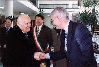 Gavignana (Pistoia): visita del Presidente della Repubblica al Centro Socio Sanitario della Fondazione Turati
